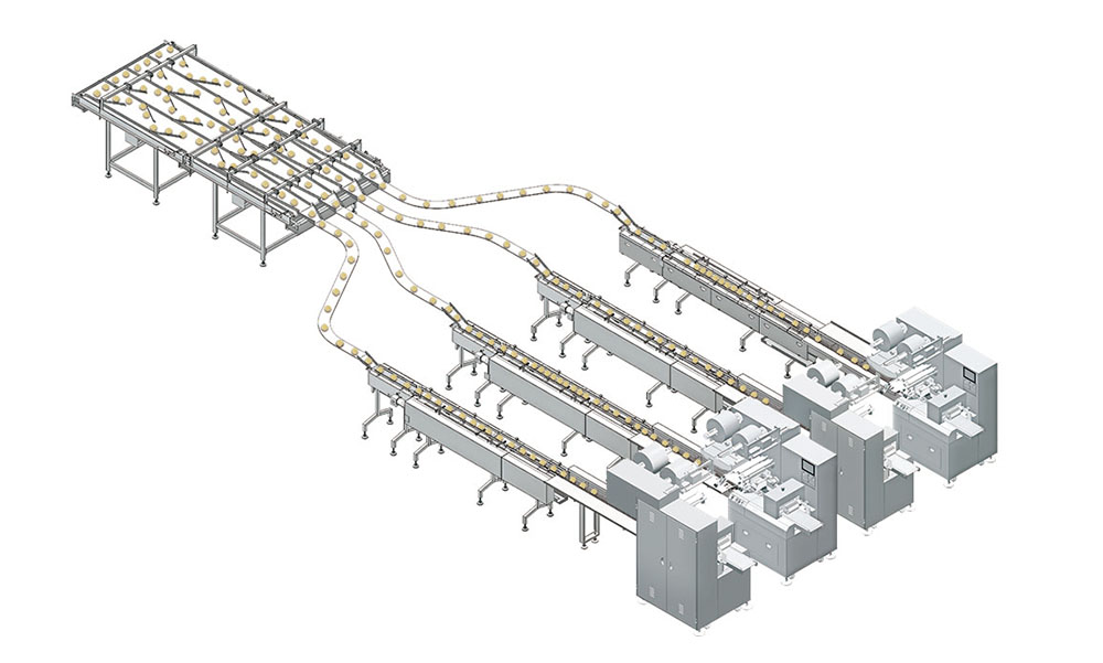 Automatic Instant Noodles Clear-Up Line